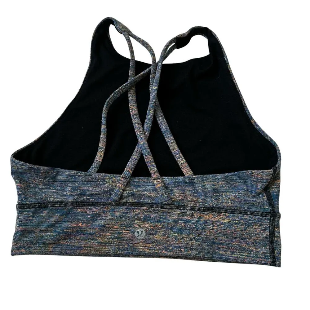 Lululemon Multicolor Sports Bra Women Activewear Size 8 | 56 - Image 2