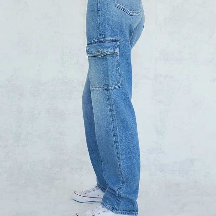 PacSun Cargo 90’s Boyfriend Jeans - Image 2
