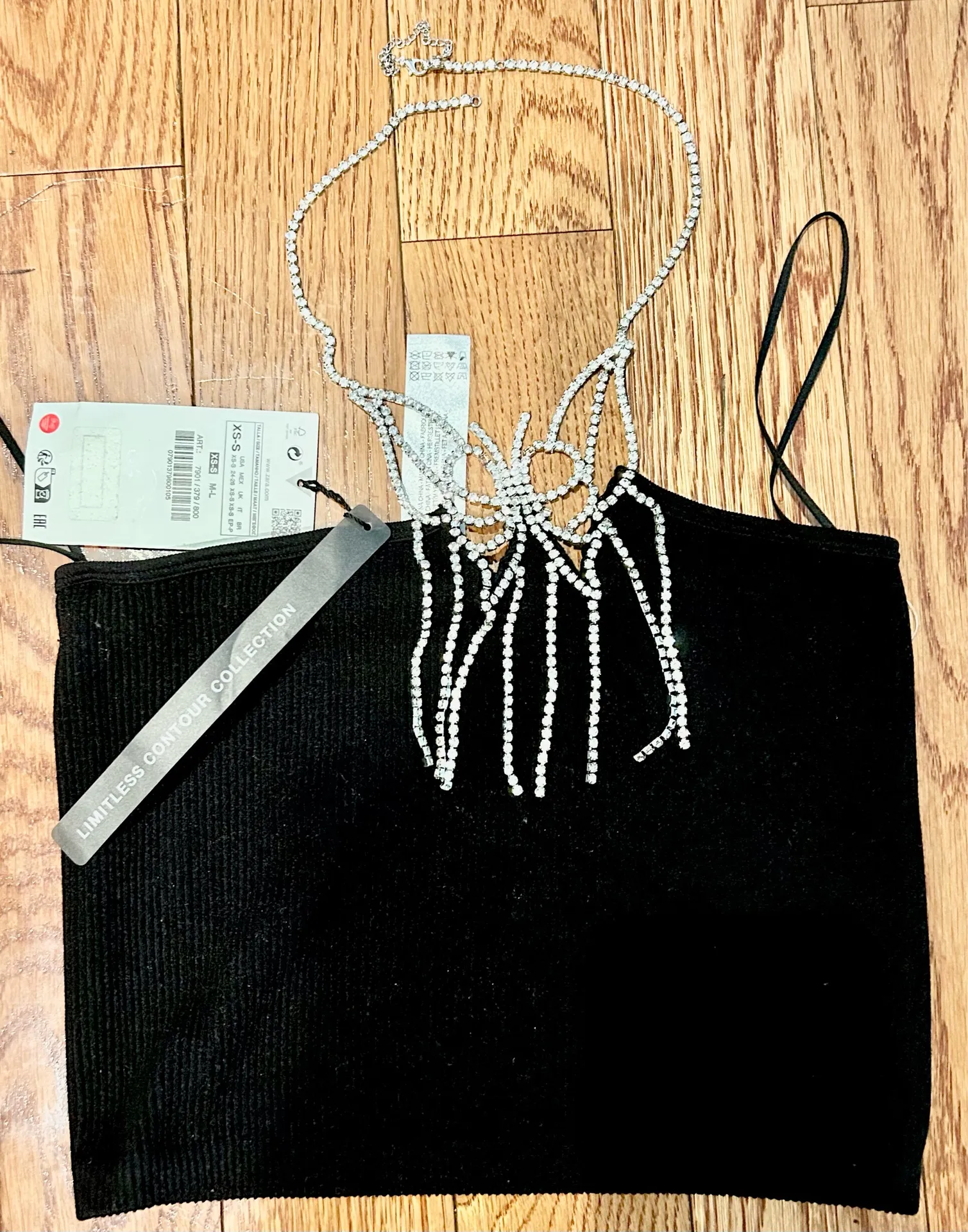 ZARA SEAMLESS JEWEL BUTTERFLY TOP BLOGGERS FAV Limitless Contour Collection - Image 9