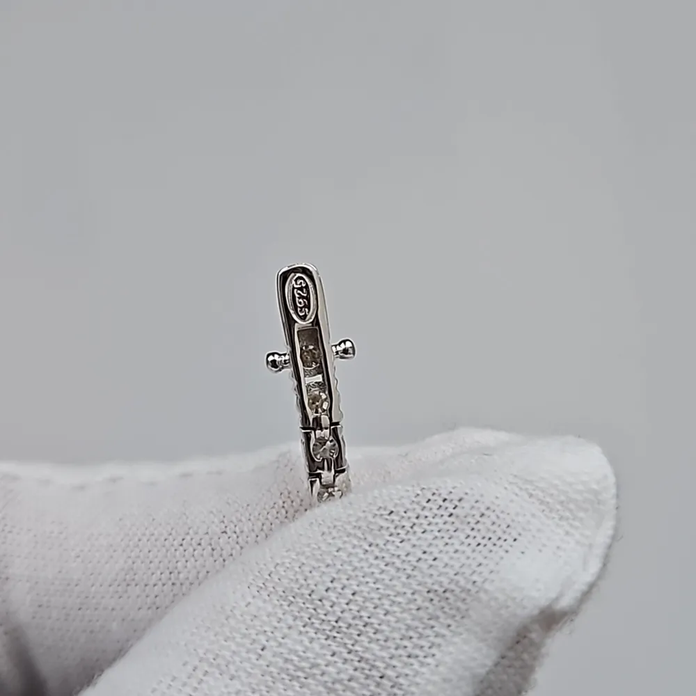 20cm / 3mm Moissanite Tennis Bracelet - Image 3