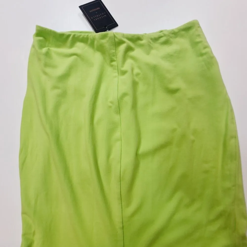 Michael Costello x REVOLVE Zendaya Skirt in Bright Green Small - Image 11