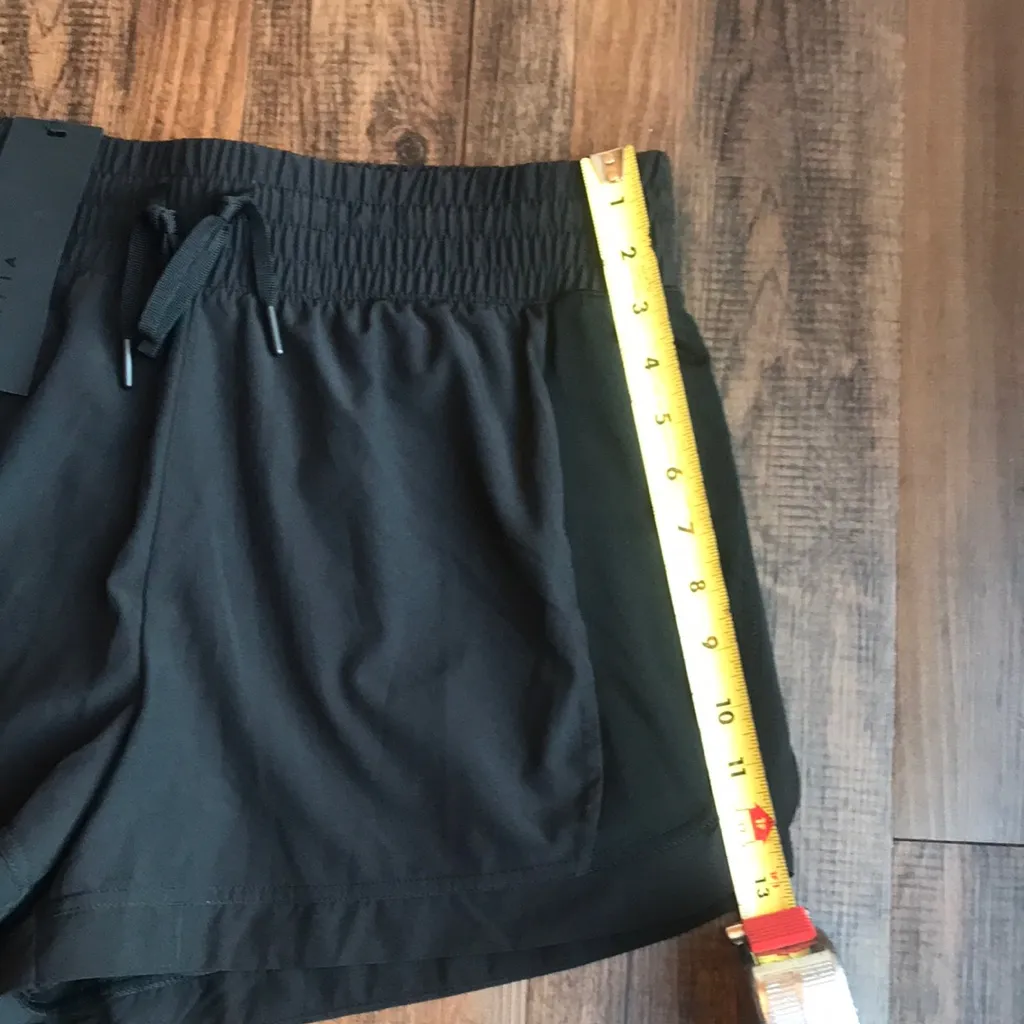 R.Sofía Women's Black Athletic Shorts Size XL - Image 6