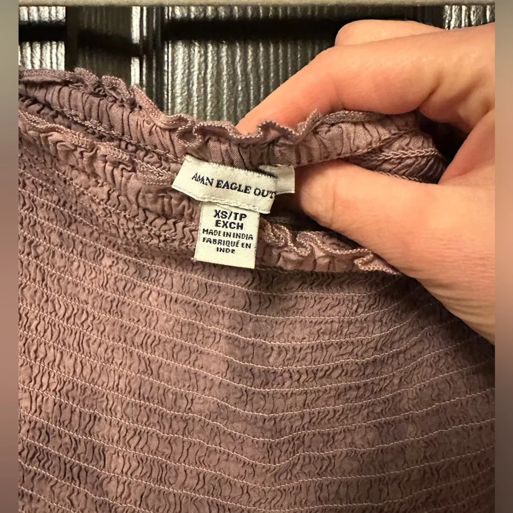 American Eagle Tie Dye XS Off Shoulder Top - Image 6