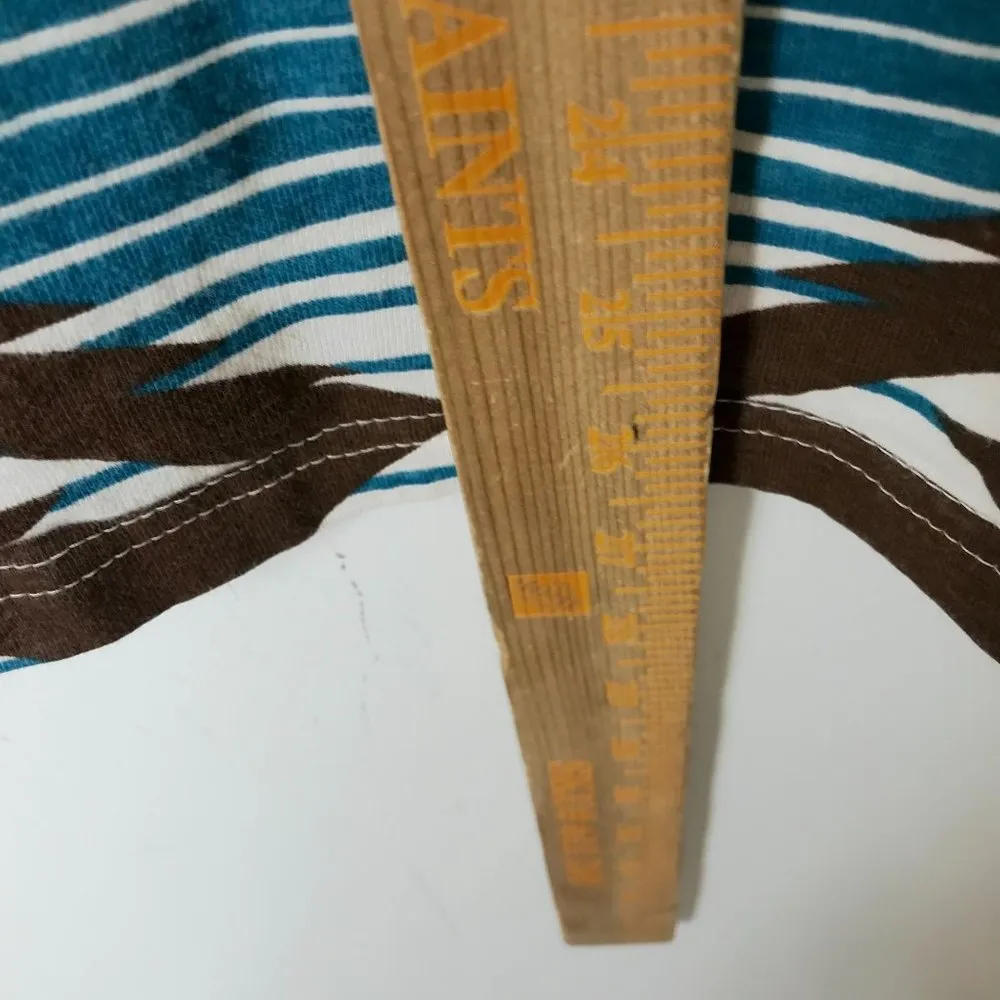 Vintage Gitano T Shirt Womens Plus Size 3X Aztec Southwest All Over Print AOP - Image 7