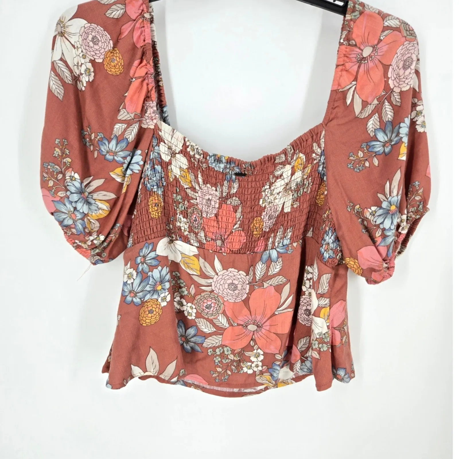 NEW O'Neill Autum Babydoll Woven Top in Size XL - Image 5