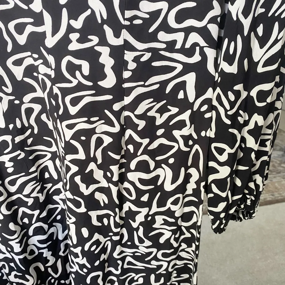 Zara Printed Midi Dress - Image 8