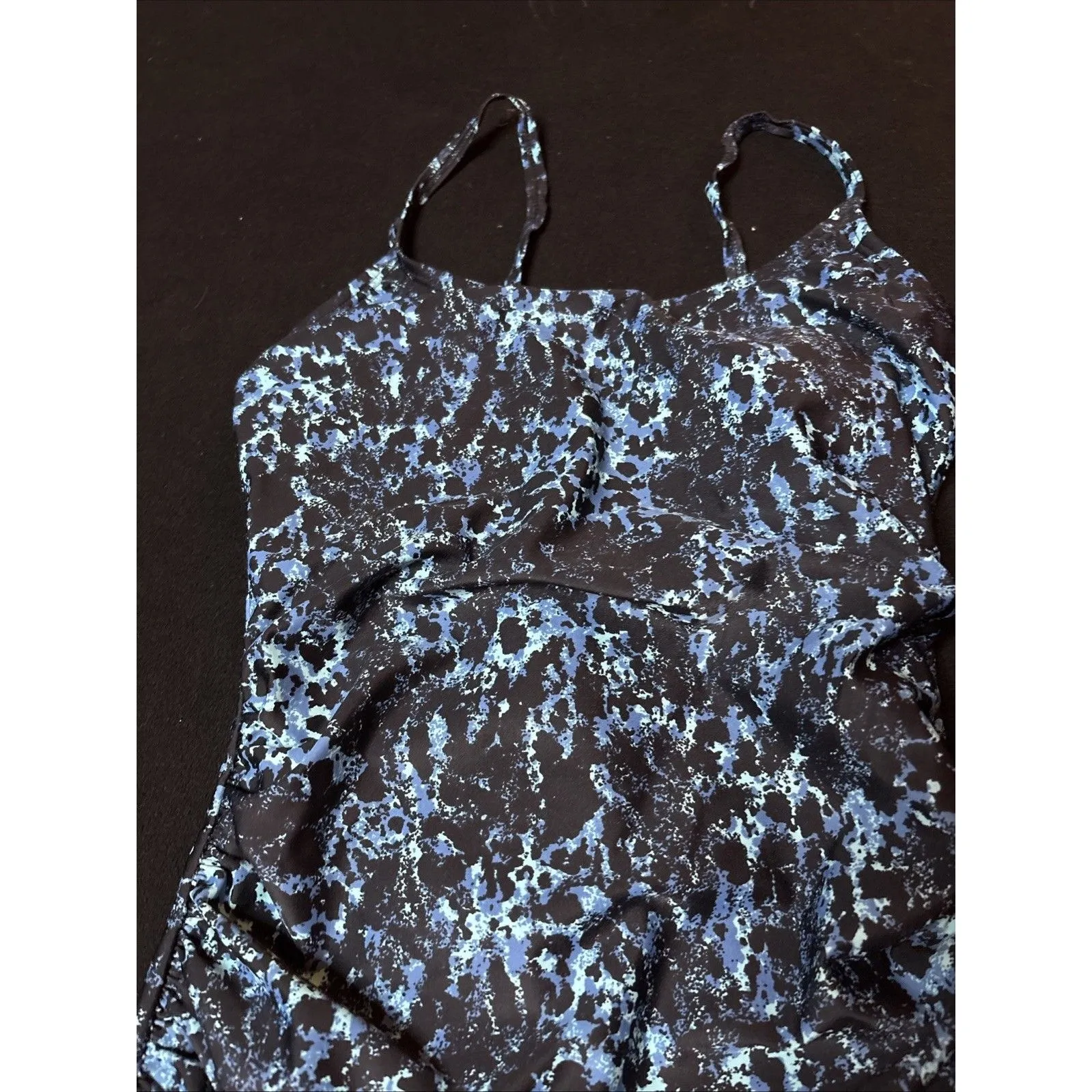 Speedo Women’s 6 One Piece Black and Blue Swim Suit Bikini Swim Suit Swimming - Image 4