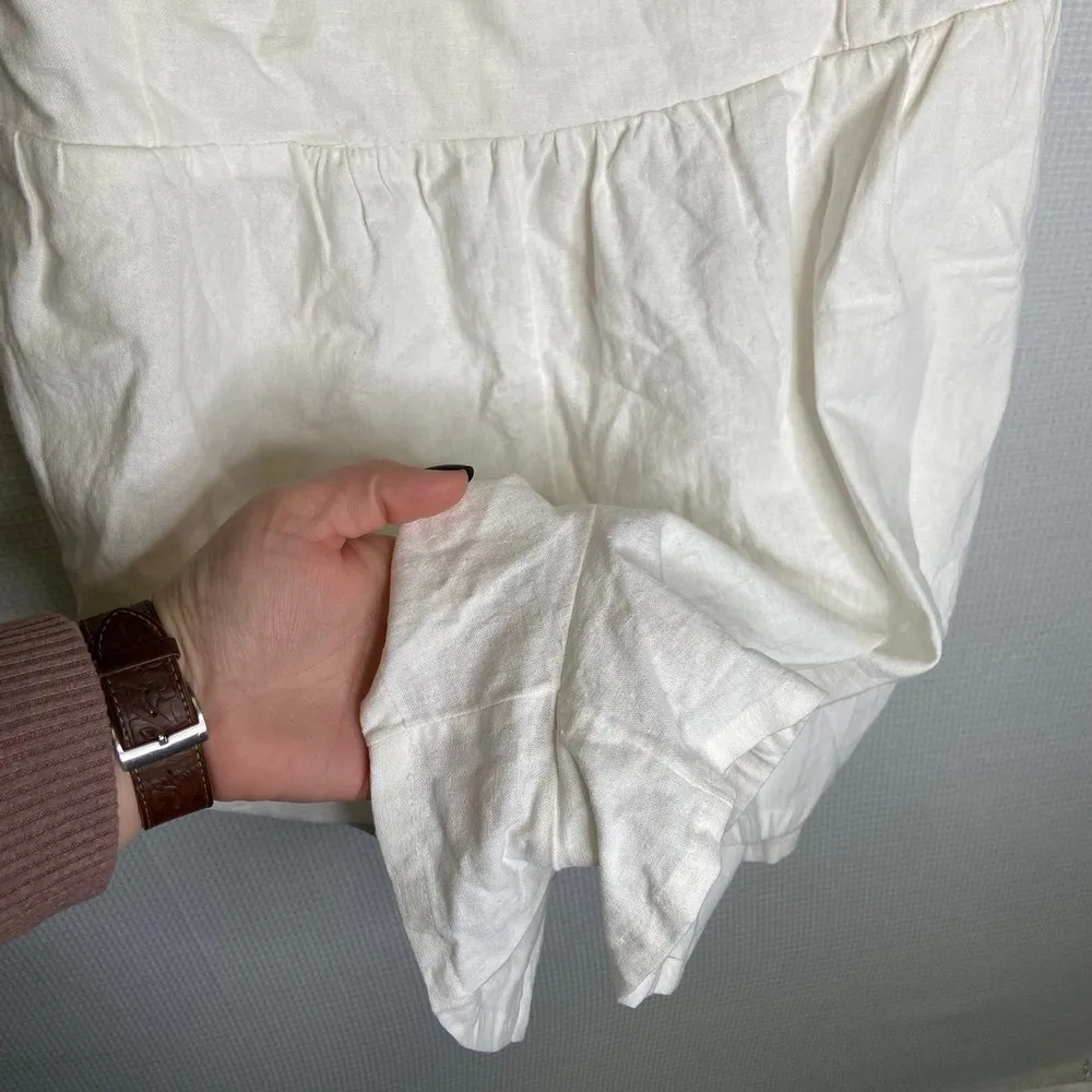 Old Navy | white linen blend O ring halter romper‎ womens size XL NWT NEW - Image 6