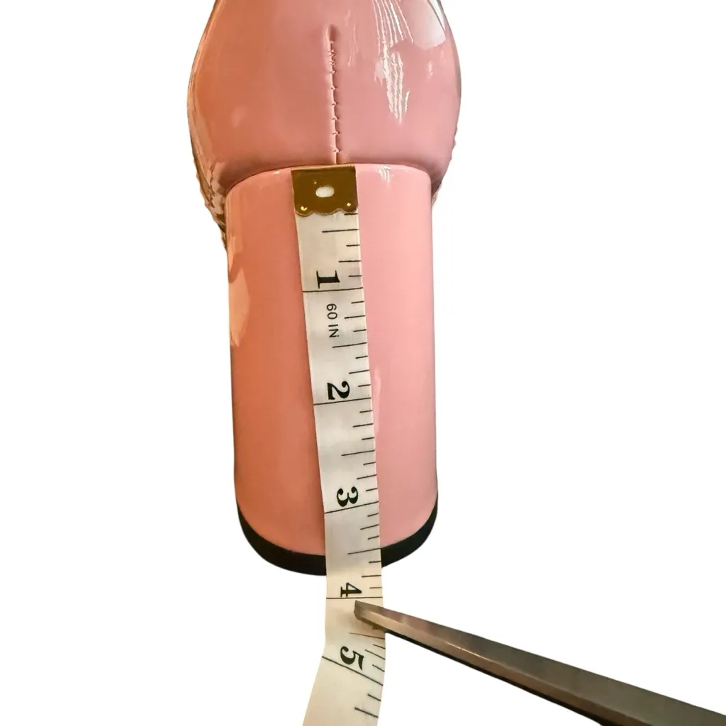 Women’s Square Toe Platform Shoes Lace Up Chunky Heels Gothic Pumps College Pink Size undefined - Image 12