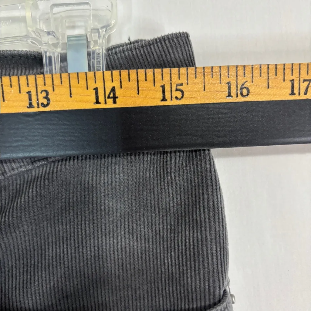 Re-Imagined J Crew Corduroy Pants Gray Womens 29 Vtg Slim Straight Sustainable - Image 8