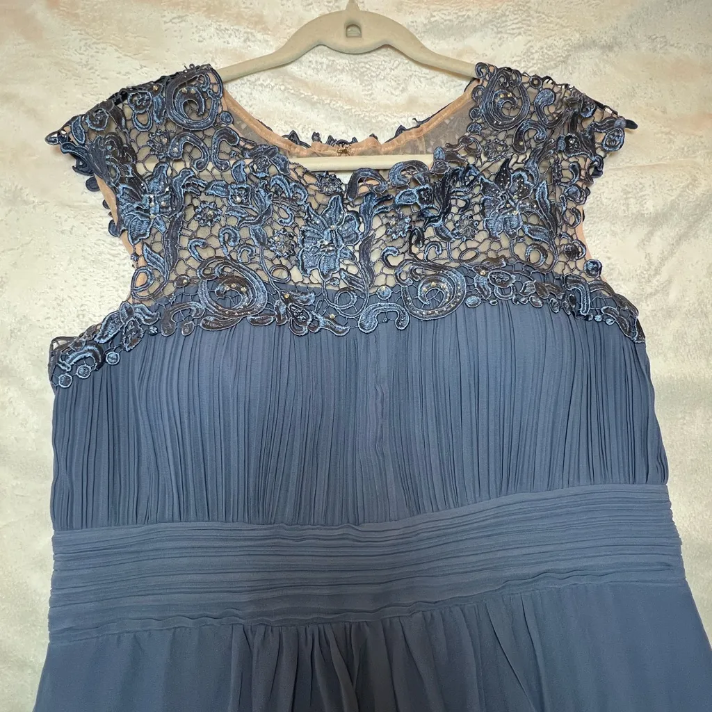 Ever pretty Maxi Long Formal‎ Lace Cap Sleeve Wedding Bridemaid Bridal Dress - Image 8