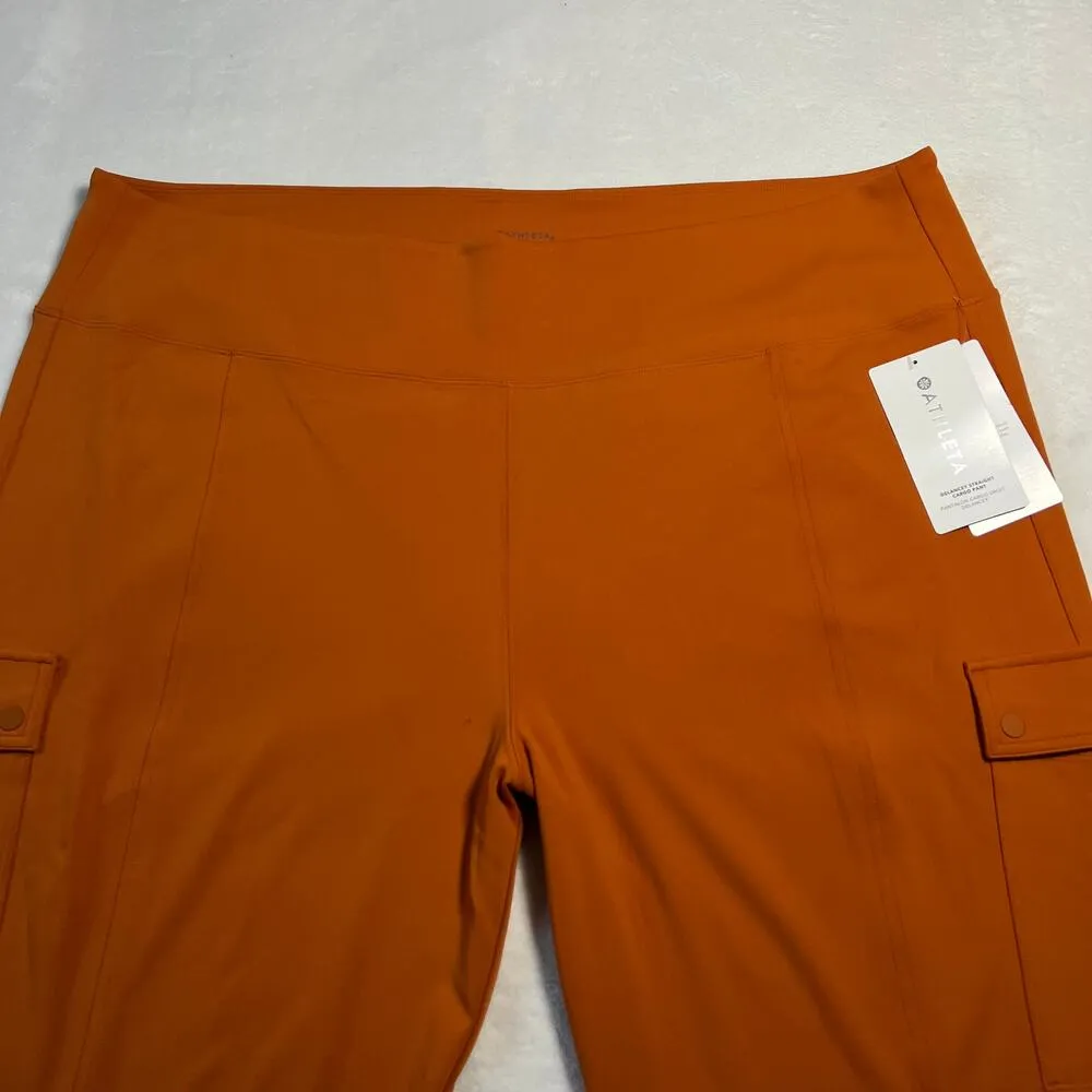 Athleta Delancey Straight Cargo Pant Size 3X NEW Athleisure Casual Colorful Work - Image 6