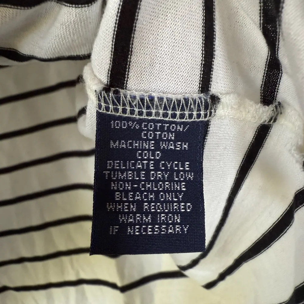 Ralph Lauren Golf White Striped Shirt - Image 3