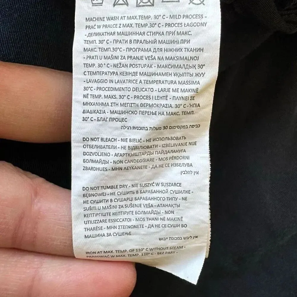 Mohito European Design Navy Trouser jogger Elastic Cuffs 40 EU / M US 2158 Blue Size M - Image 9