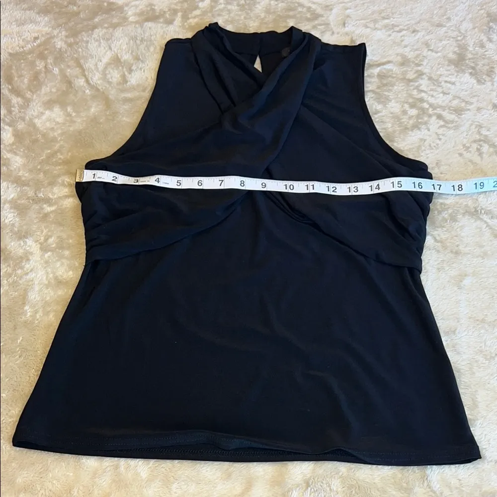Halogen  Elegant‎ Black Sleeveless Top - Image 6