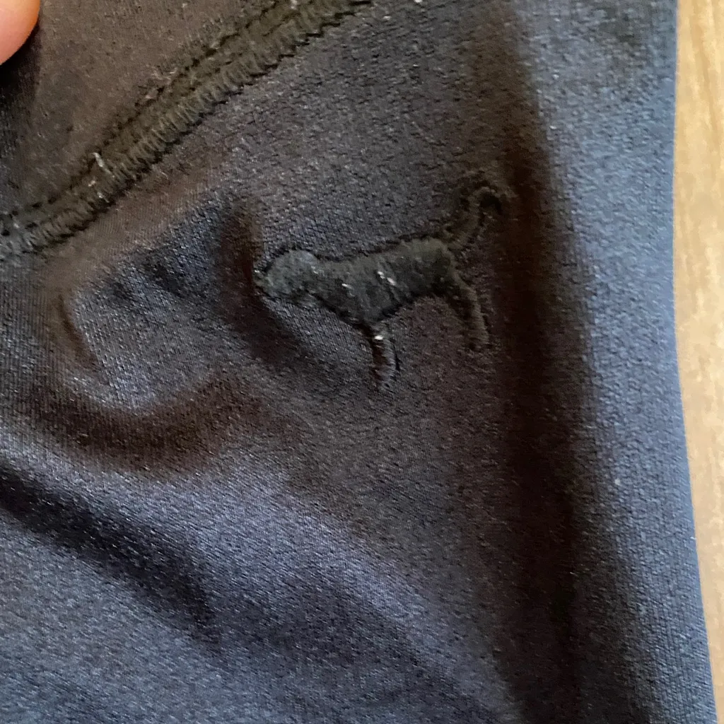 Bundle Pink Victoria's Secret Gray and Black Leggings - Image 4