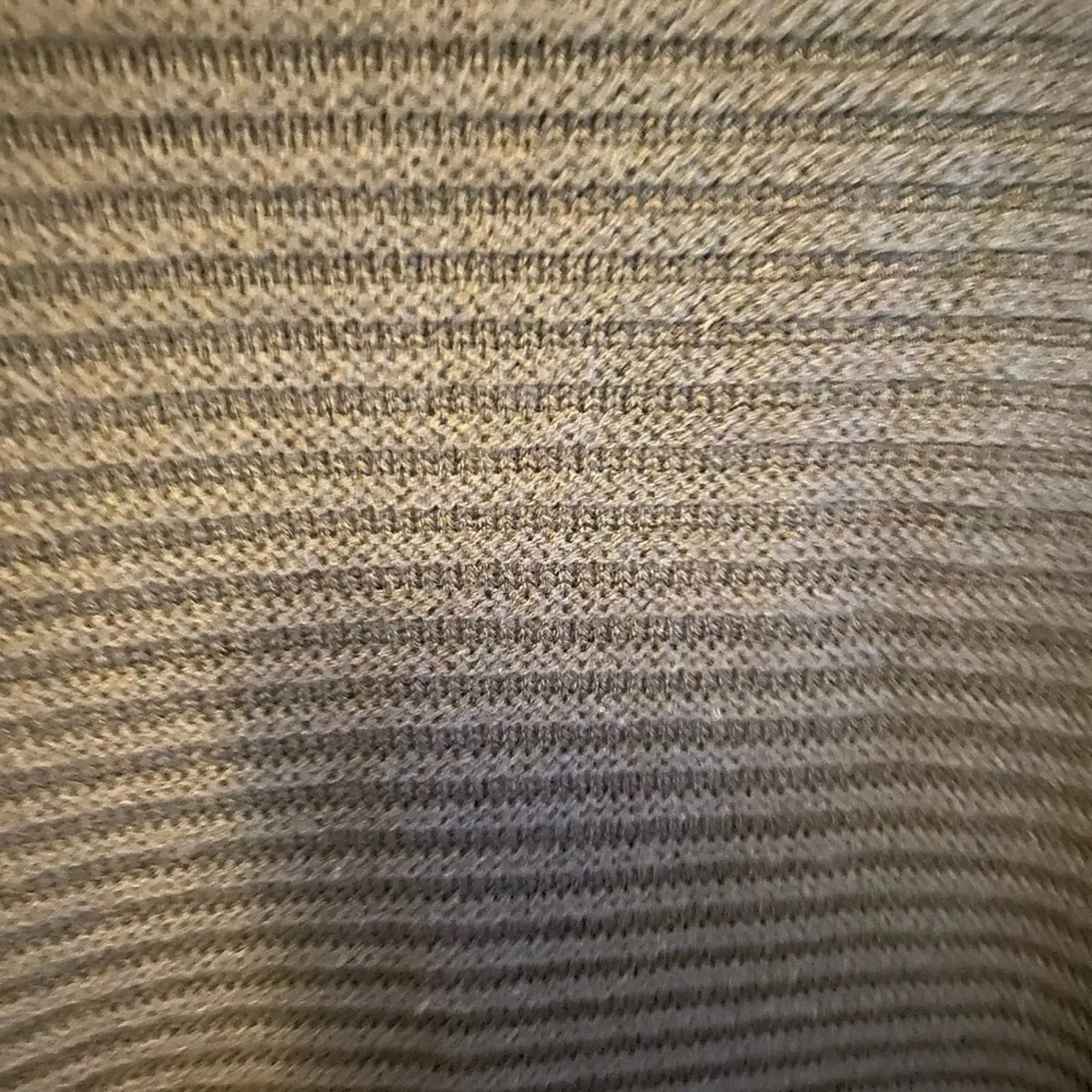 Simply Vera Vera Wang Navy Blue Ribbed Sweater Faux Shirttails Size M - Image 3