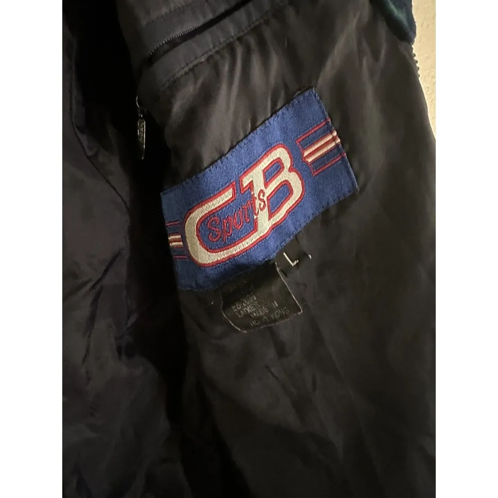 Vintage CB Sports Arcadia Fleece Jacket Women's Large Geometric Large - Image 5