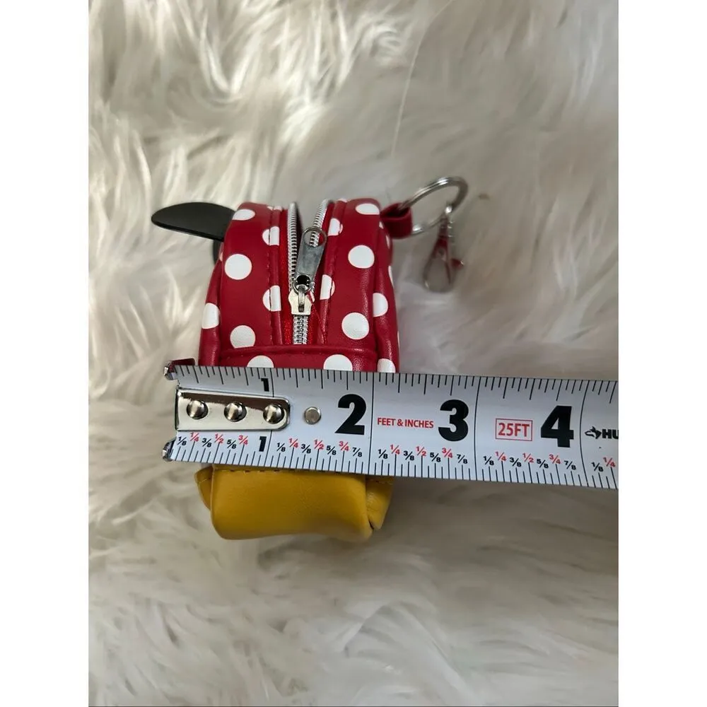 Disney Minnie Mouse Bow Miniature Backpack Keychain Clip - Image 7