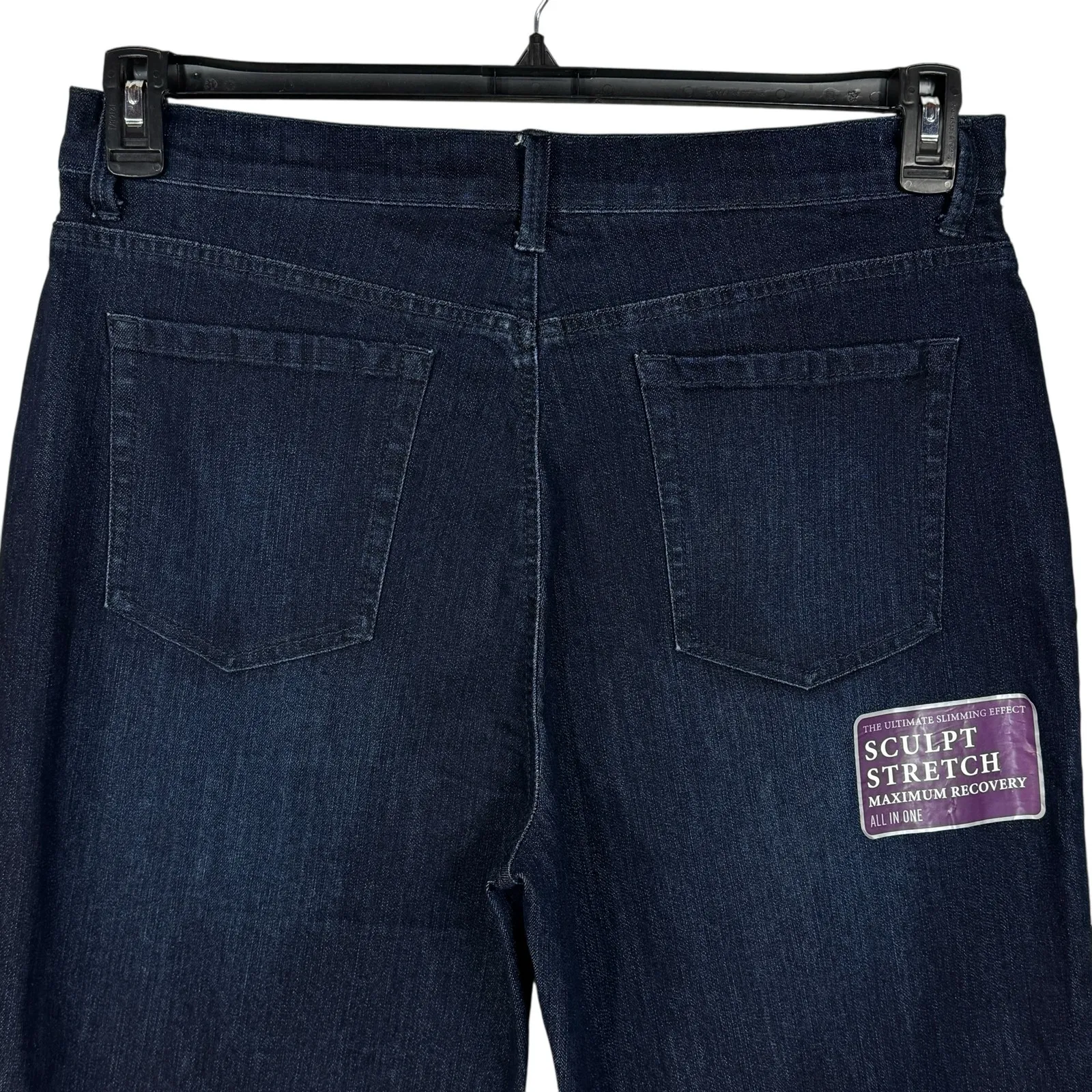 Gloria Vanderbilt SZ 16 Amanda Tapered Jeans Heritage Fit Classic Rise Stretch - Image 5