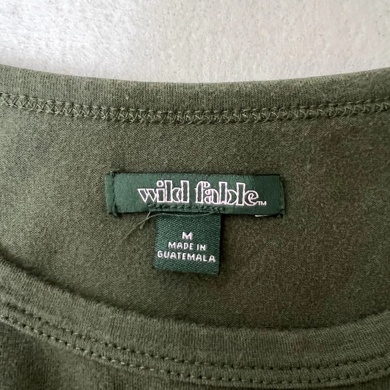 Wild Fable Green Short Sleeve Tee - Image 6