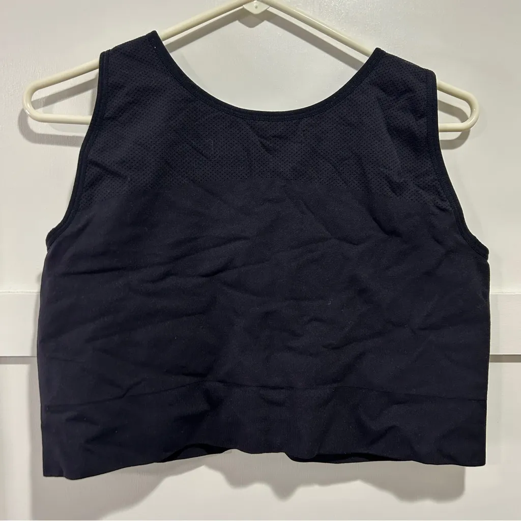 Prairie Wear Womens 2XL Hugger Prima Black Support Compression Recovery Bra Size XXL - Image 2