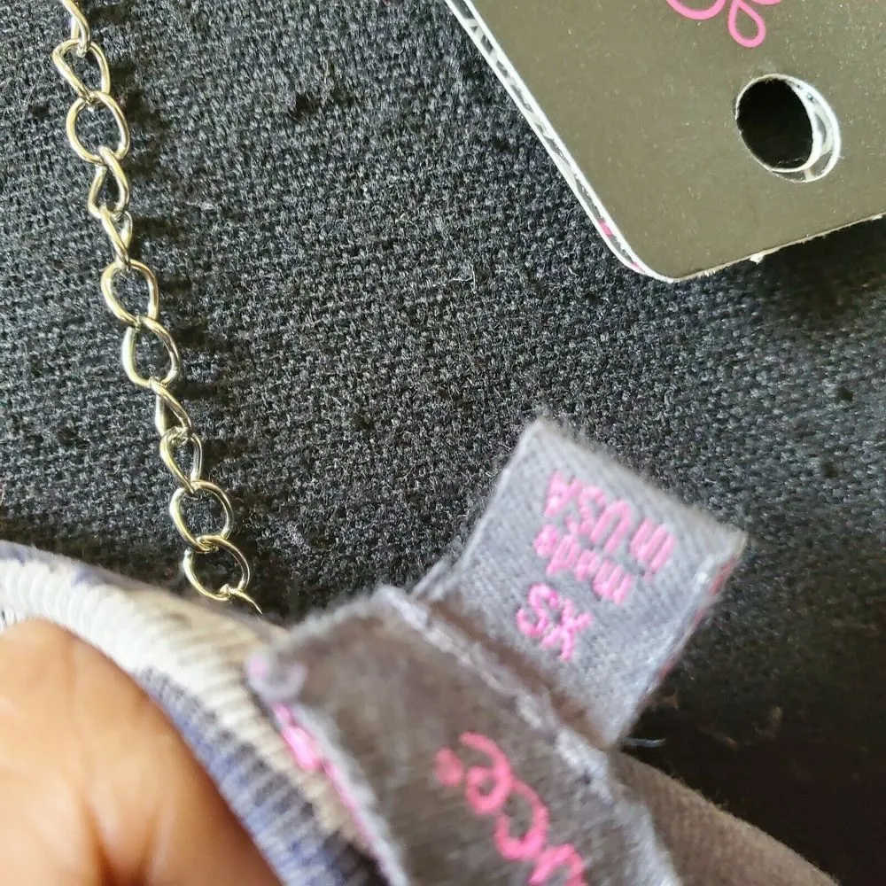 Fresh Produce XS Dress Gray Cap Sleeve Shell Print - Image 8