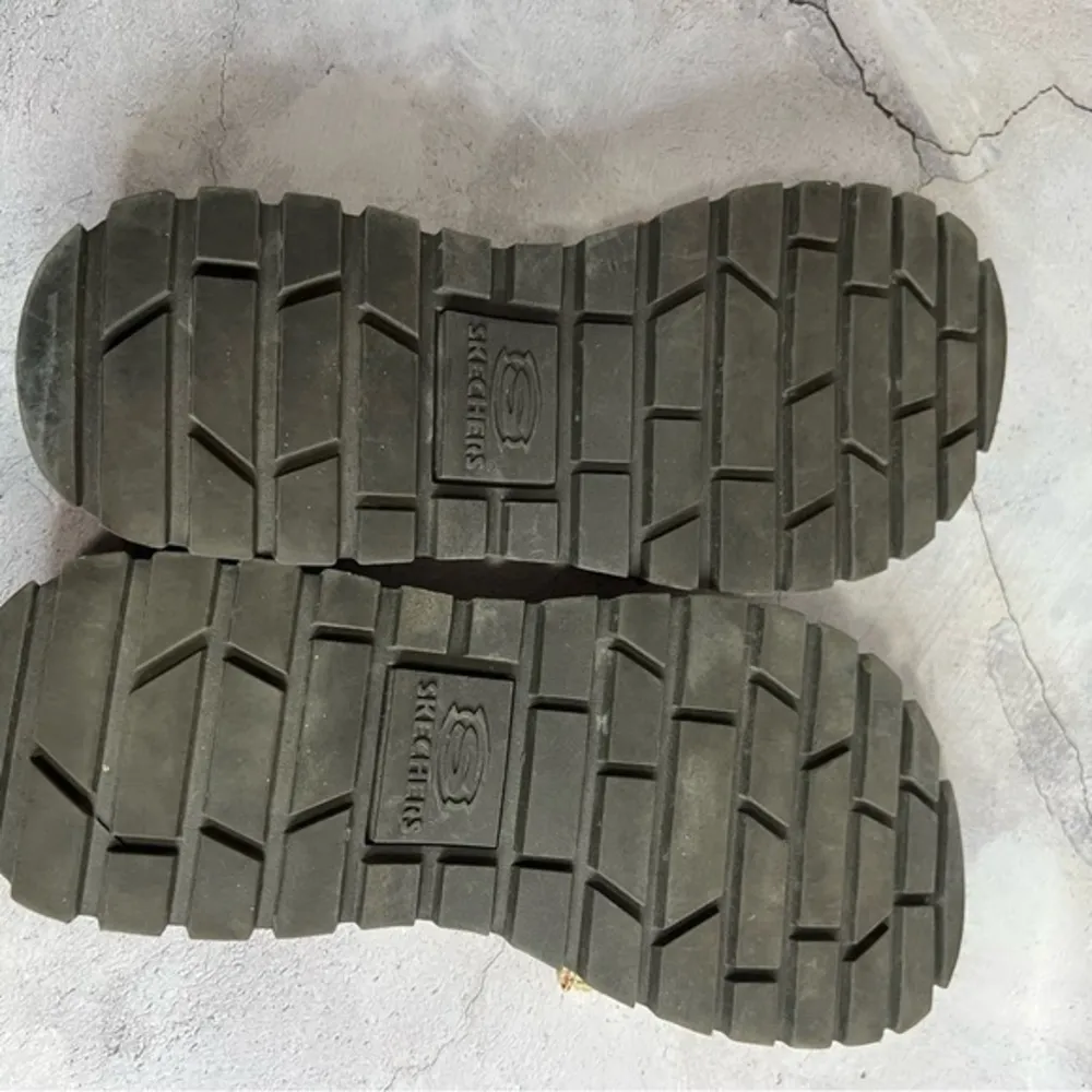 Womens Skechers Size 9 Vintage Jammer Chunky Sole Slides - Image 6