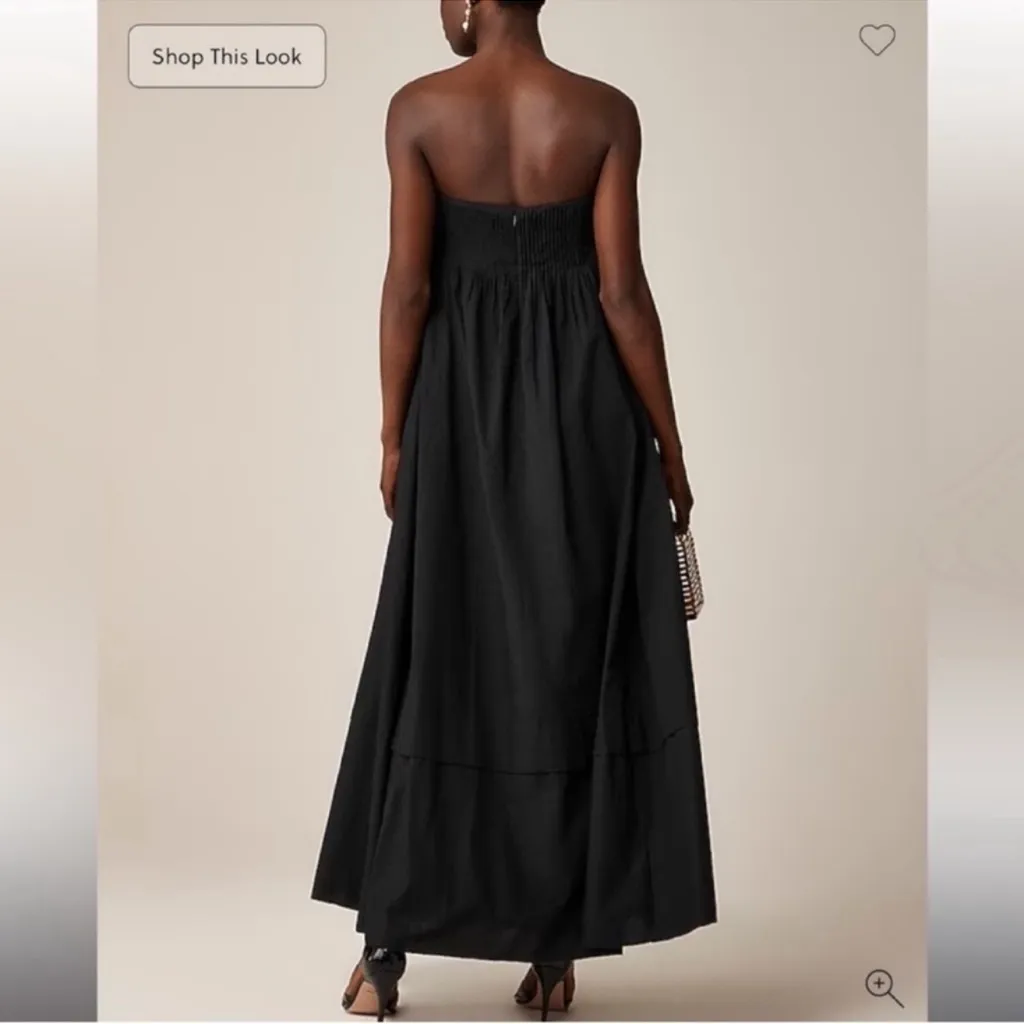 J.Crew Collection strapless notched maxi dress - Image 3