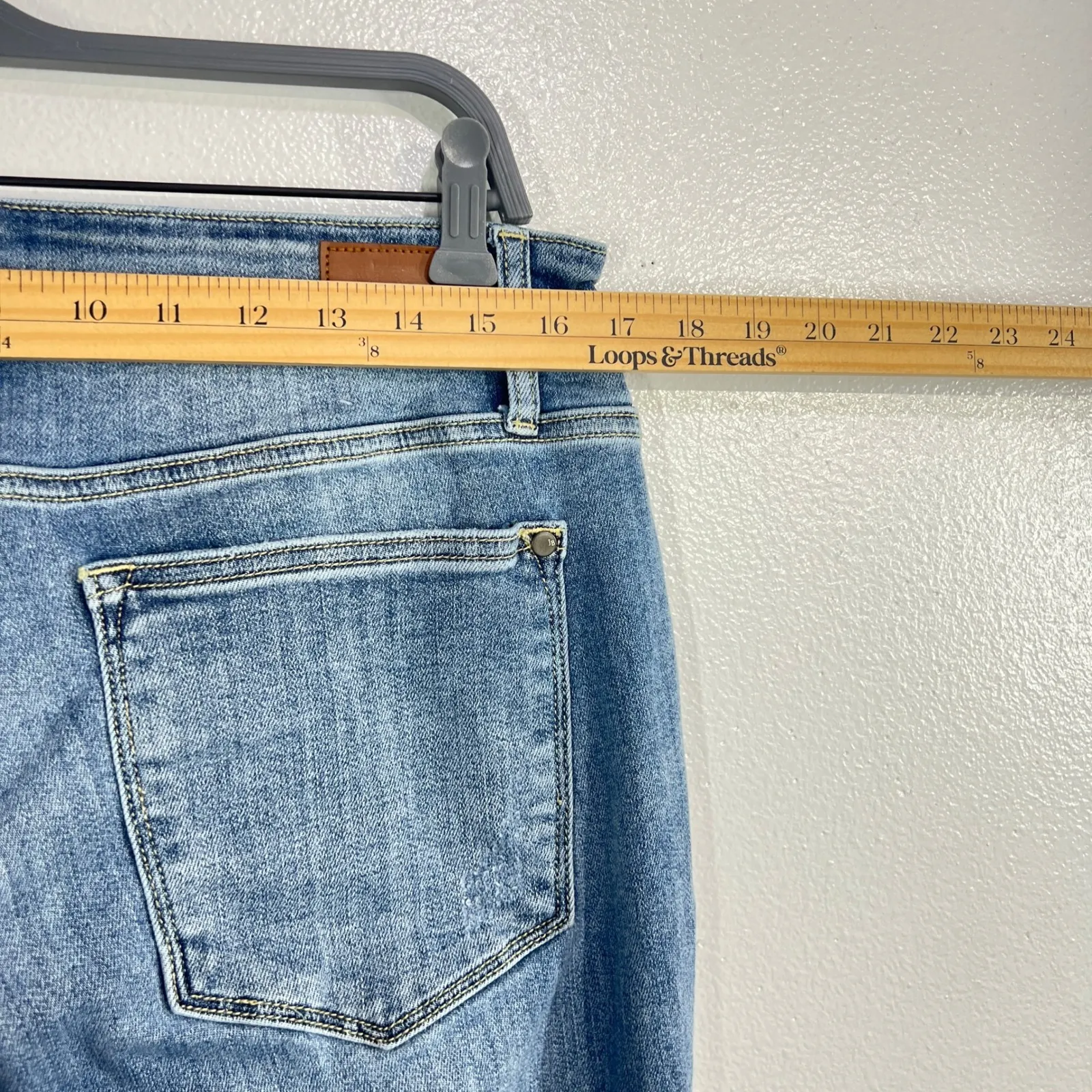 Judy Blue 14W Bootcut Jeans Stretch Denim Los Angeles Casual Style JB82337LTCOPL - Image 6