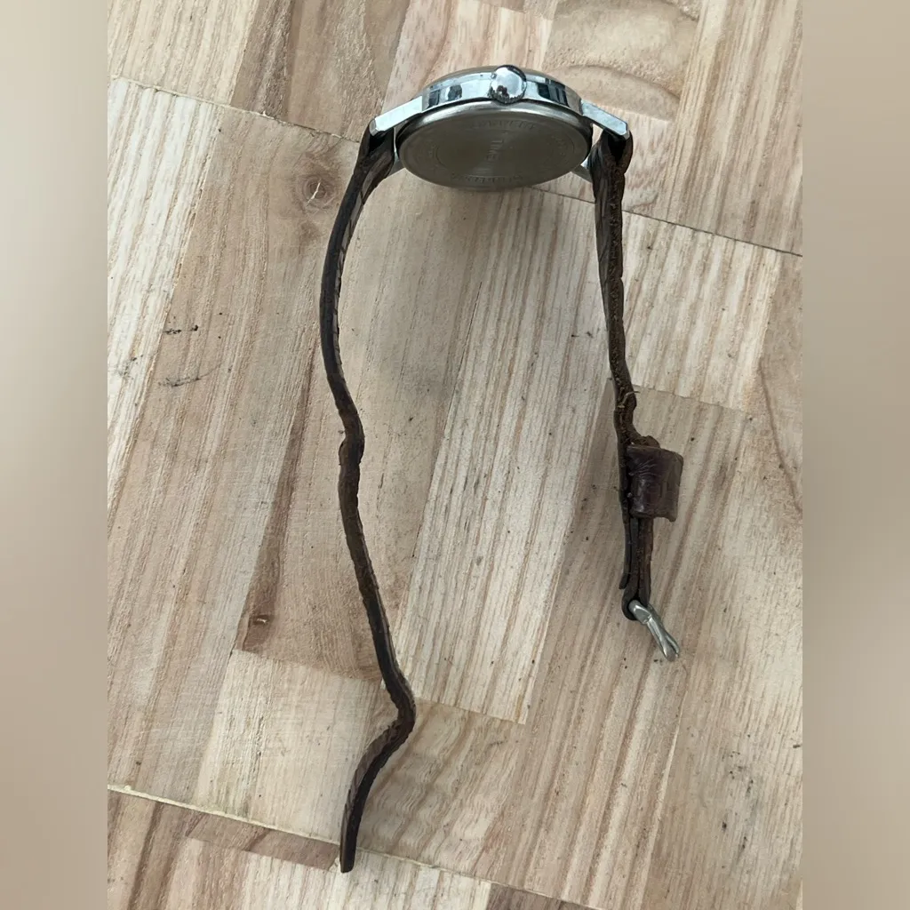 Timex BSA Cub Scouts Vintage Mechanical Winding Watch Genuine Leather Strap - Image 7