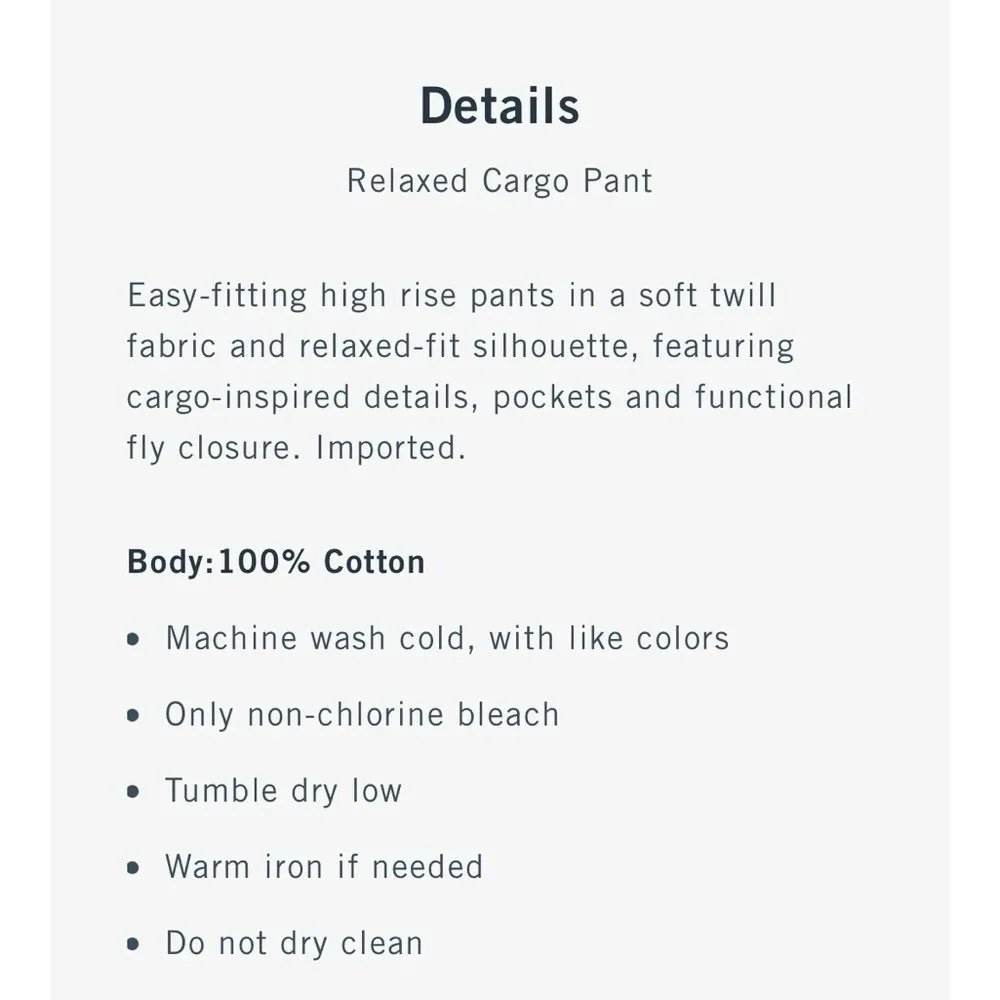 Abercrombie & Fitch Relaxed Cargo Pant Brown - Image 12