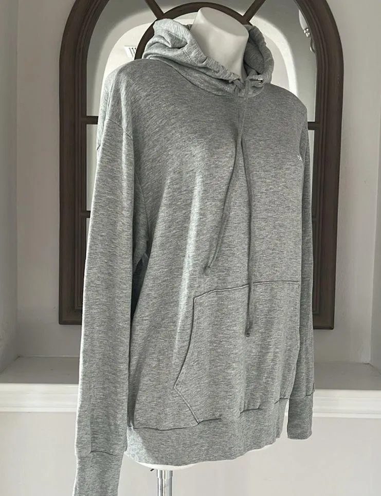 Bloomie's Unisex Rainbow Logo Hoodie in Heather Grey, Size M New w/Tag Gray Size M - Image 9