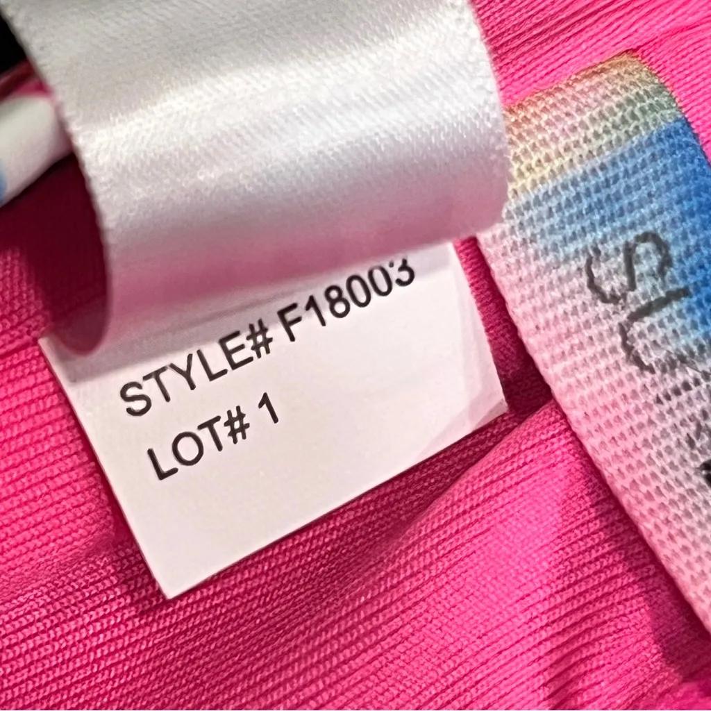 NEW Sundazed Black Tropical Floral Multi Wrap Style Simone Bikini Top size 36D - Image 8