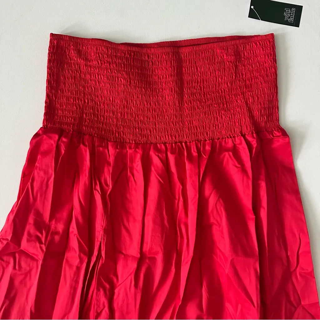 Wild Fable Women's Smocked Waist Maxi Skirt Size L - Image 8