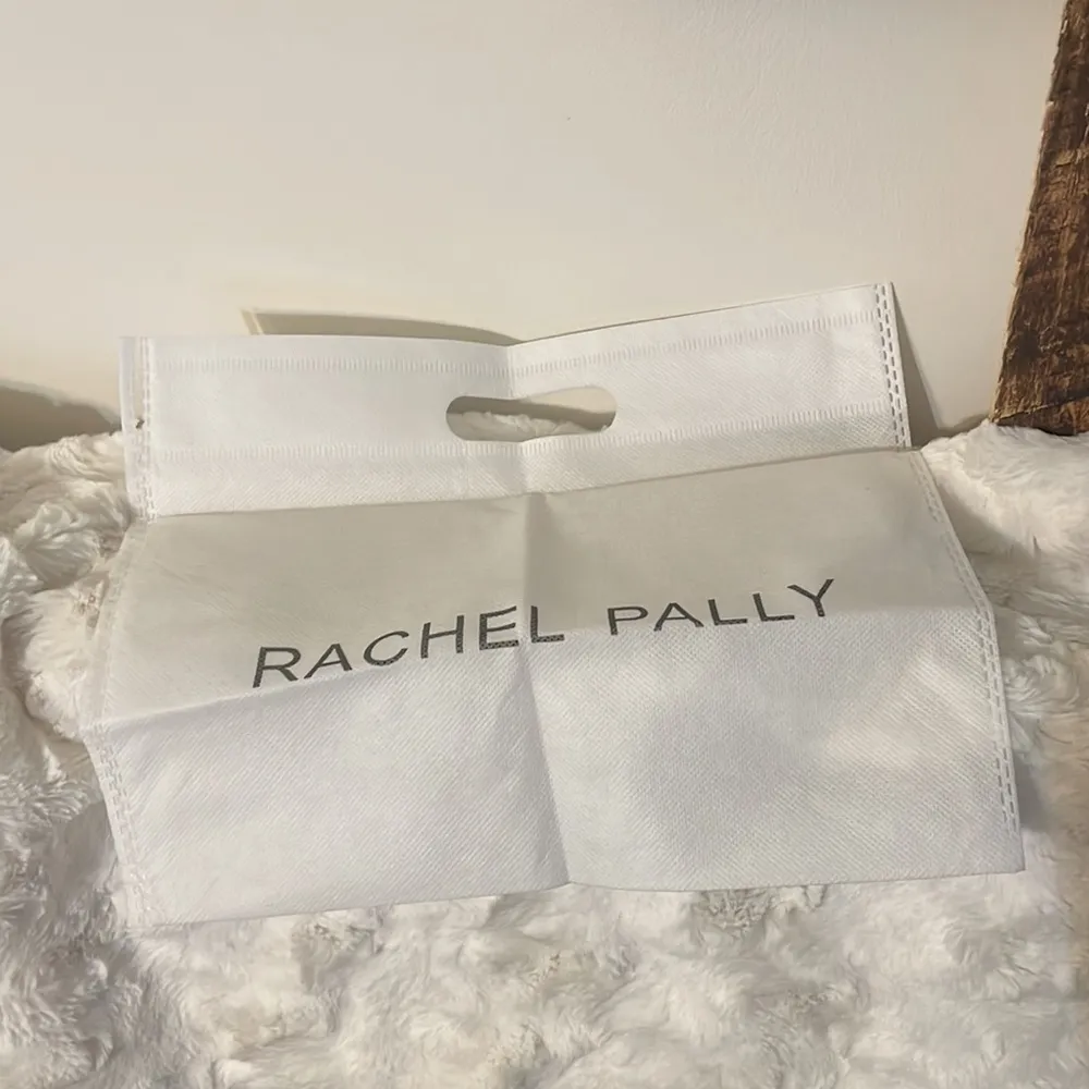 Rachel Pally bag tropical Vegan Leather Fold Over Clutch Peach teal zip bag - Image 4