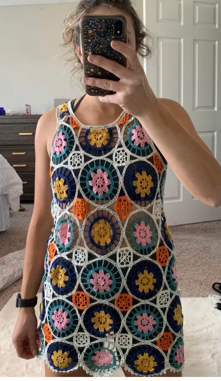 Lulus Crocheted Cover-up - Image 4