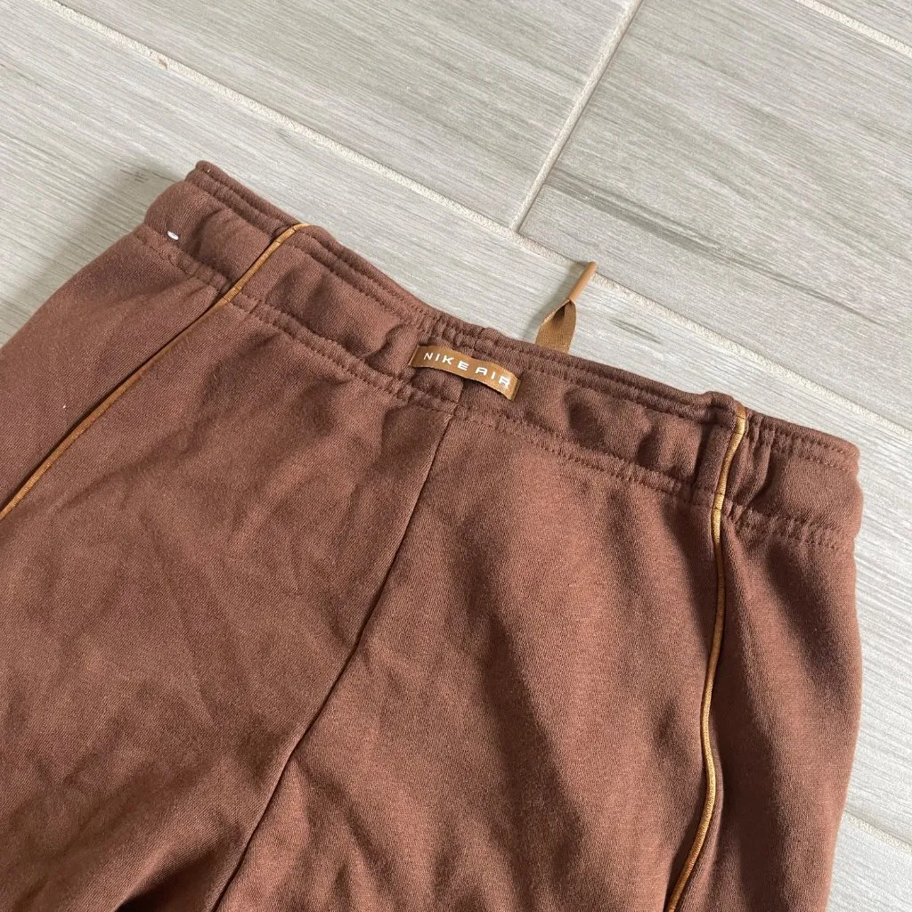 NEW NIKE AIR WOMENS BROWN PANTS SZ XS - Image 5