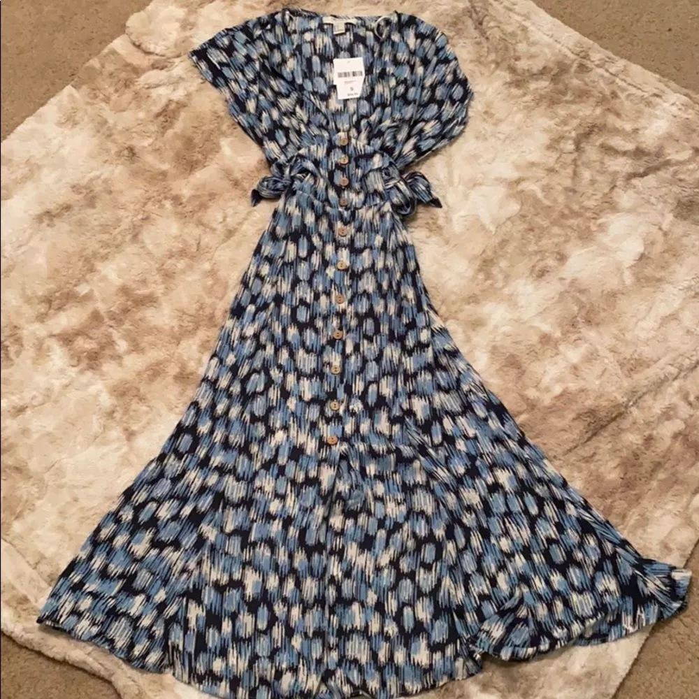 NWT Forever21 Abstract Print Midi dress - Image 2