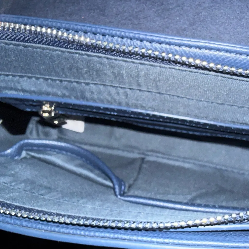 Elegant Navy Blue Women's Bag - Image 4