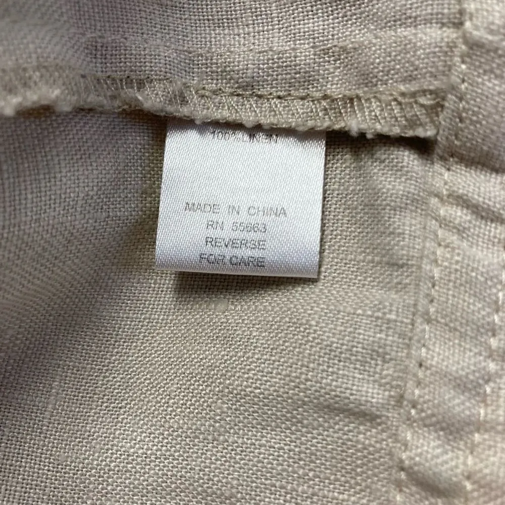 FOR CYNTHIA‎ WOMEN’s Open Front Jacket Size 1X Beige Size 1X - Image 10