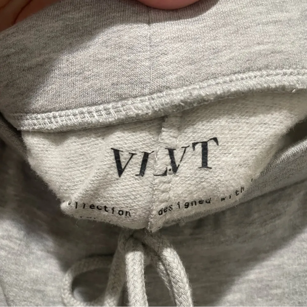 VELVET Graham & Spencer Jogger Pants Grey and White Womens Size Medium Gray - Image 6