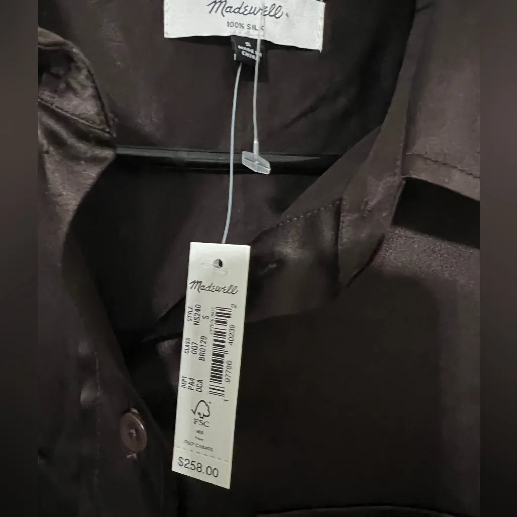 Madewell Classic  Long Sleeve Dress - Image 4