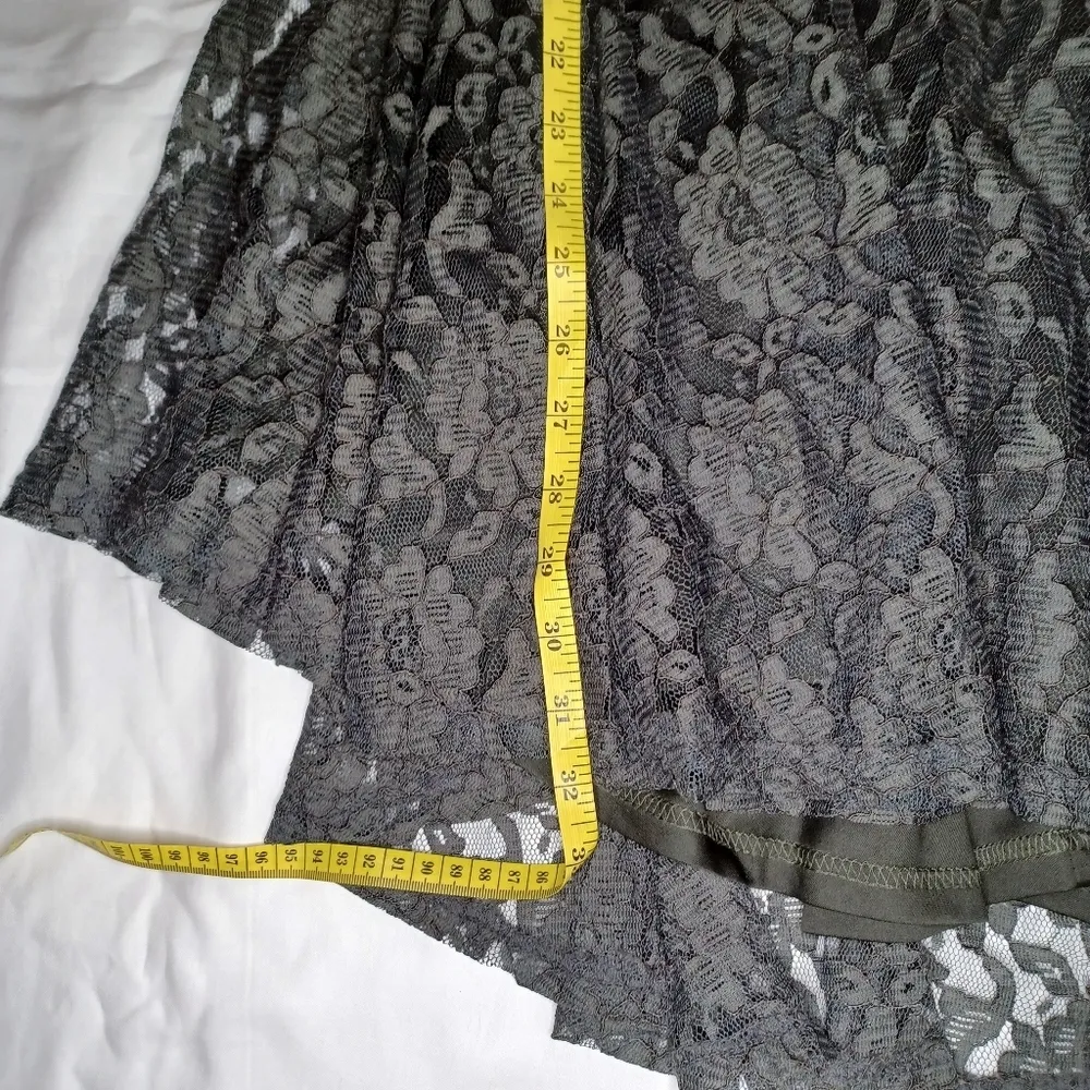 Altar'd state long sleeve black goth lace dress - Image 9