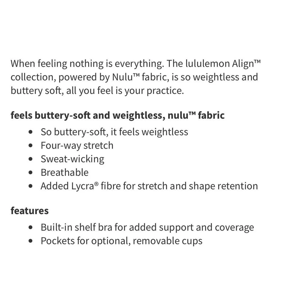 Lululemon  Align Bodysuit 25” cayanne size 4 - Image 3