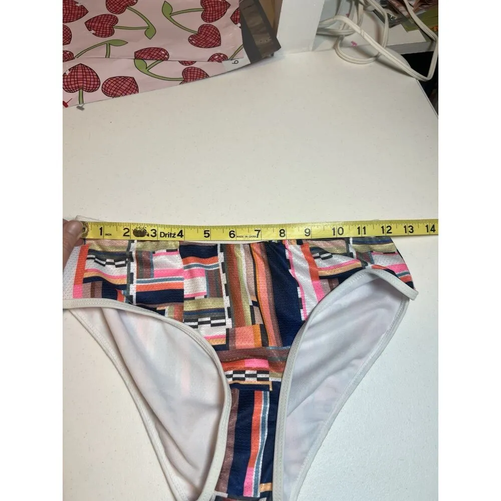 Vgross Size Small Bathing Suit Bottom White - Image 4