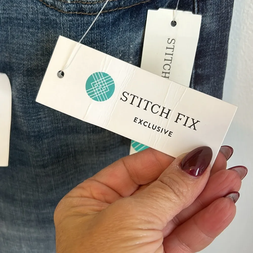 Stitch Fix Pistola Arianna High Rise Button Front Skinny Jeans - Image 8