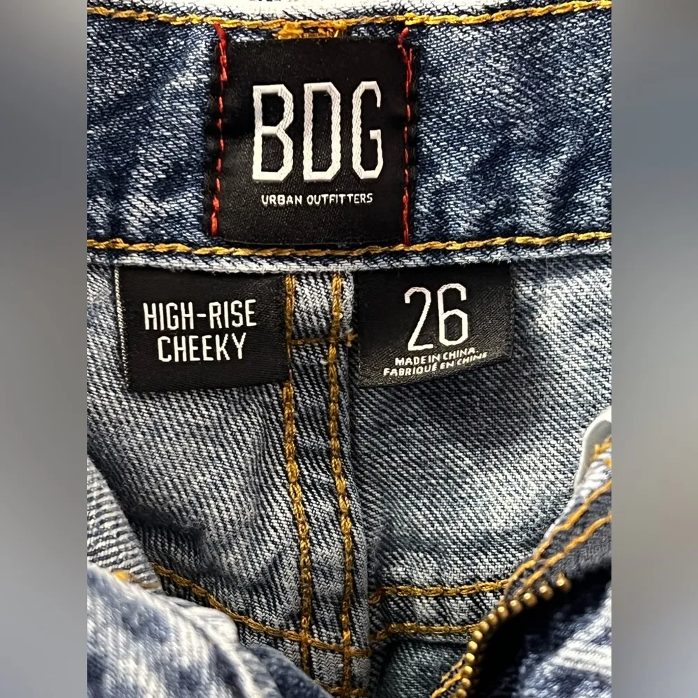BDG URBAN Outfitters High Rise Cheeky Denim Shorts - Image 7