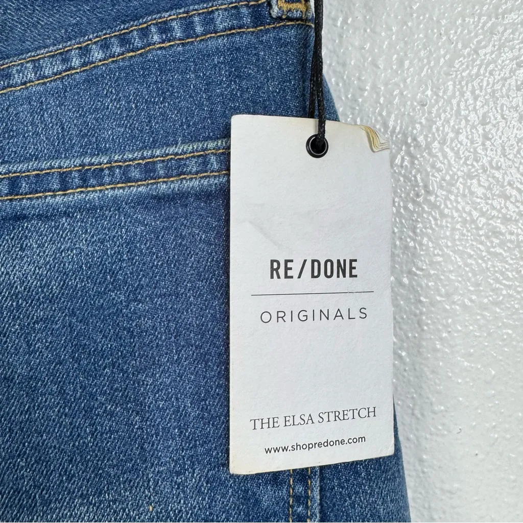 Re/Done‎ Originals NWT The Elsa Stretch Jeans Size 25 - Image 5
