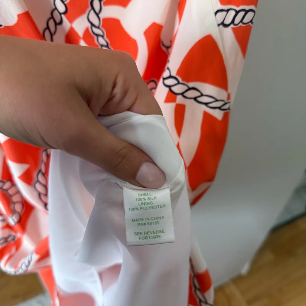 Lilly Pulitzer Laya Dress in Tango Orange Booze Cruise - Image 5